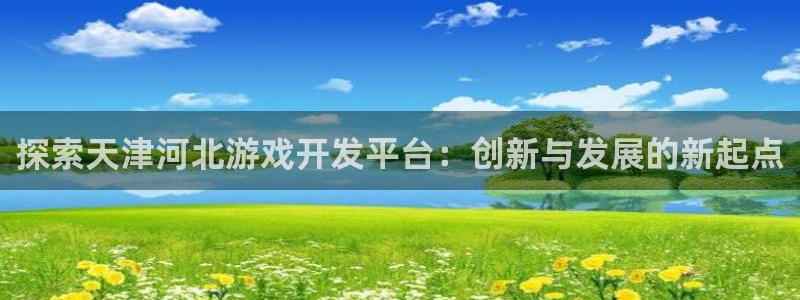 探索天津河北游戏开发平台：创新与发展的新